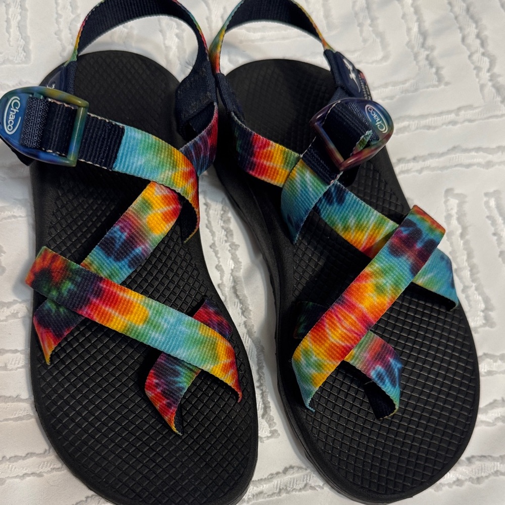 Chaco Multicolor Tie-Dye Sandals